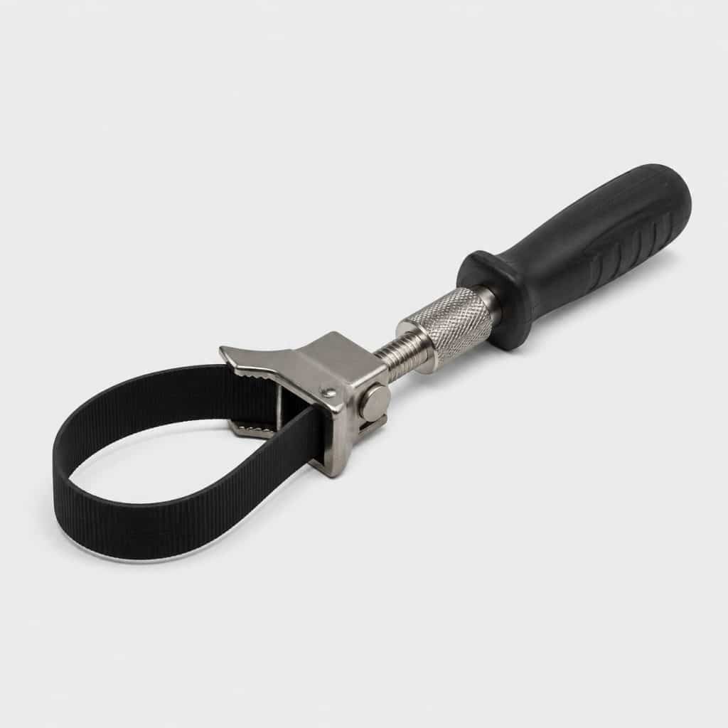 Clé à sangle pour filtre à huile, vue d'ensemble