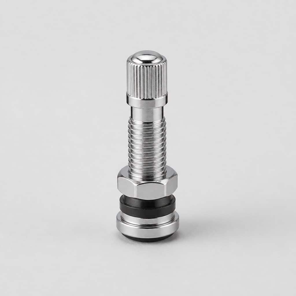 Valve de pneu métallique à visser, haute pression
